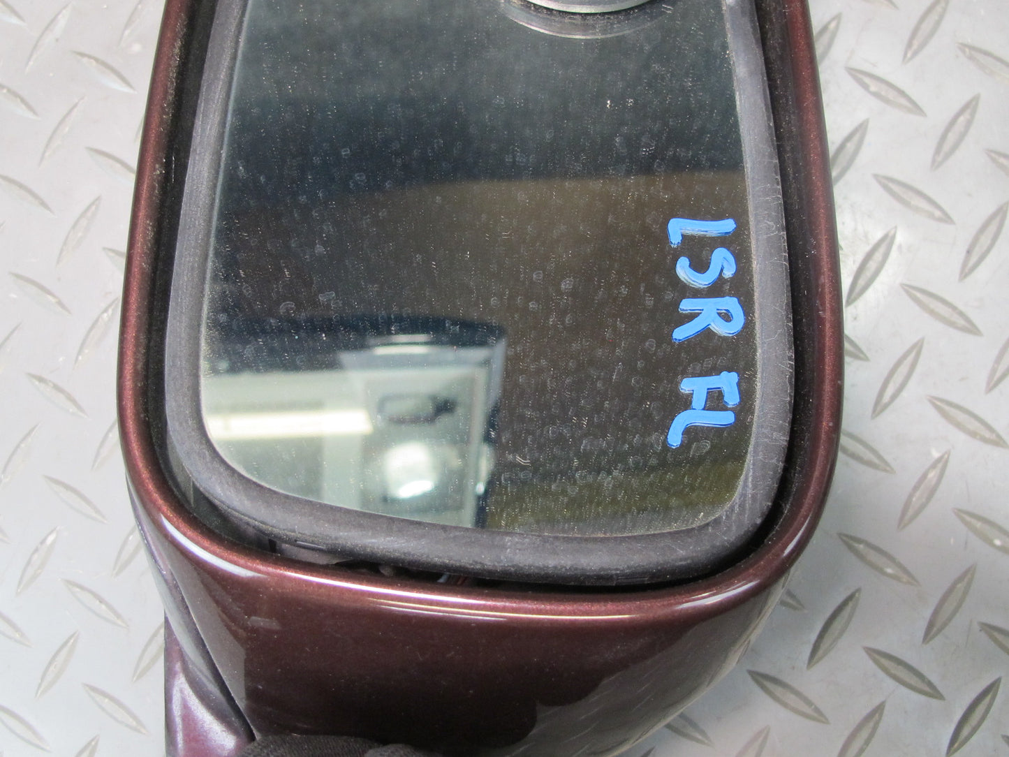 98-00 Lexus UCF20L LS400 Left Door Exterior Side View Heated Mirror RED OEM