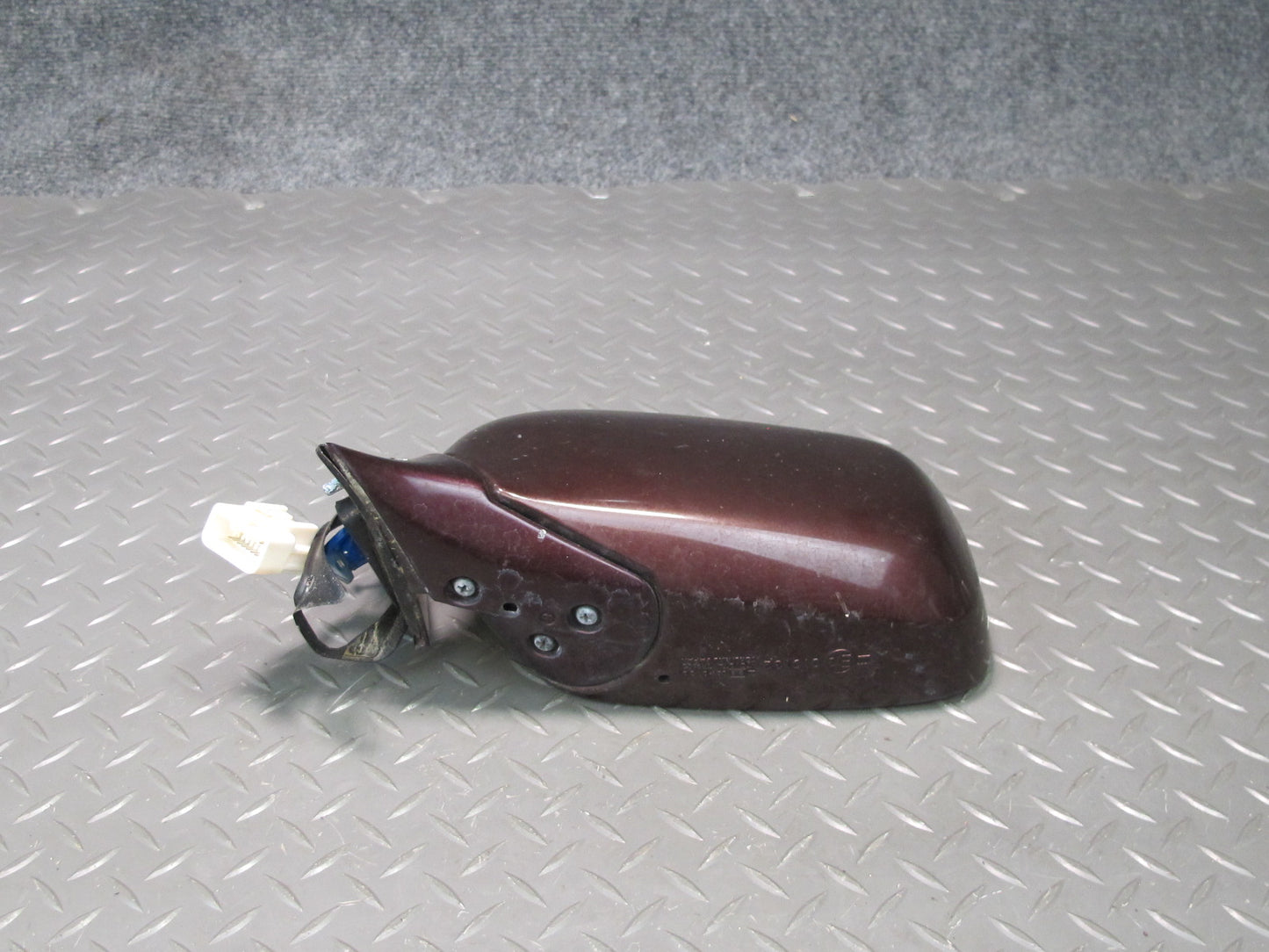 98-00 Lexus UCF20L LS400 Left Door Exterior Side View Heated Mirror RED OEM