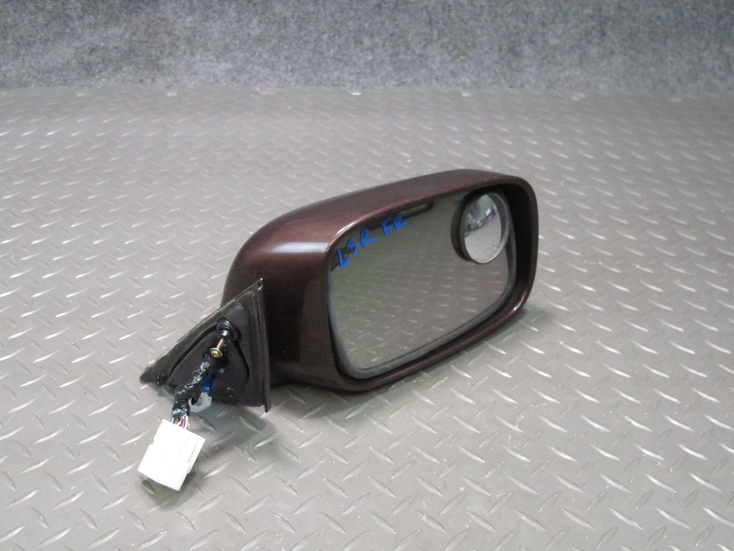 98-00 Lexus UCF20L LS400 Right Door Exterior Side View Heated Mirror RED OEM