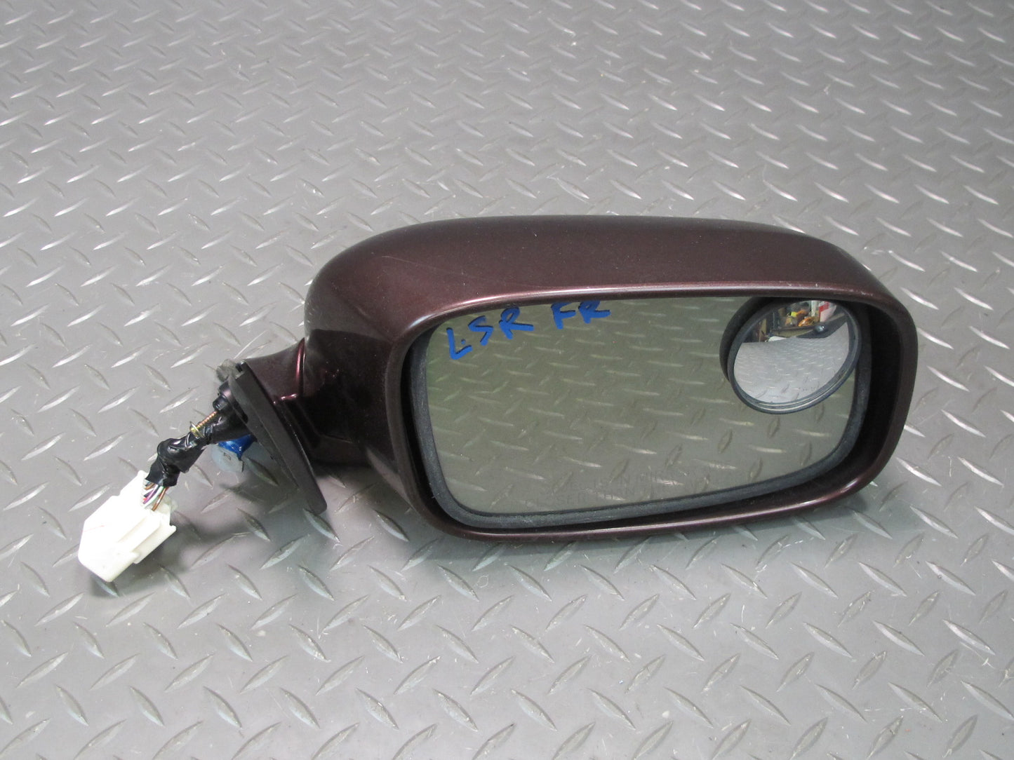 98-00 Lexus UCF20L LS400 Right Door Exterior Side View Heated Mirror RED OEM