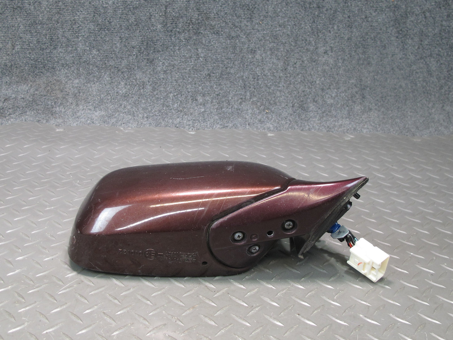 98-00 Lexus UCF20L LS400 Right Door Exterior Side View Heated Mirror RED OEM