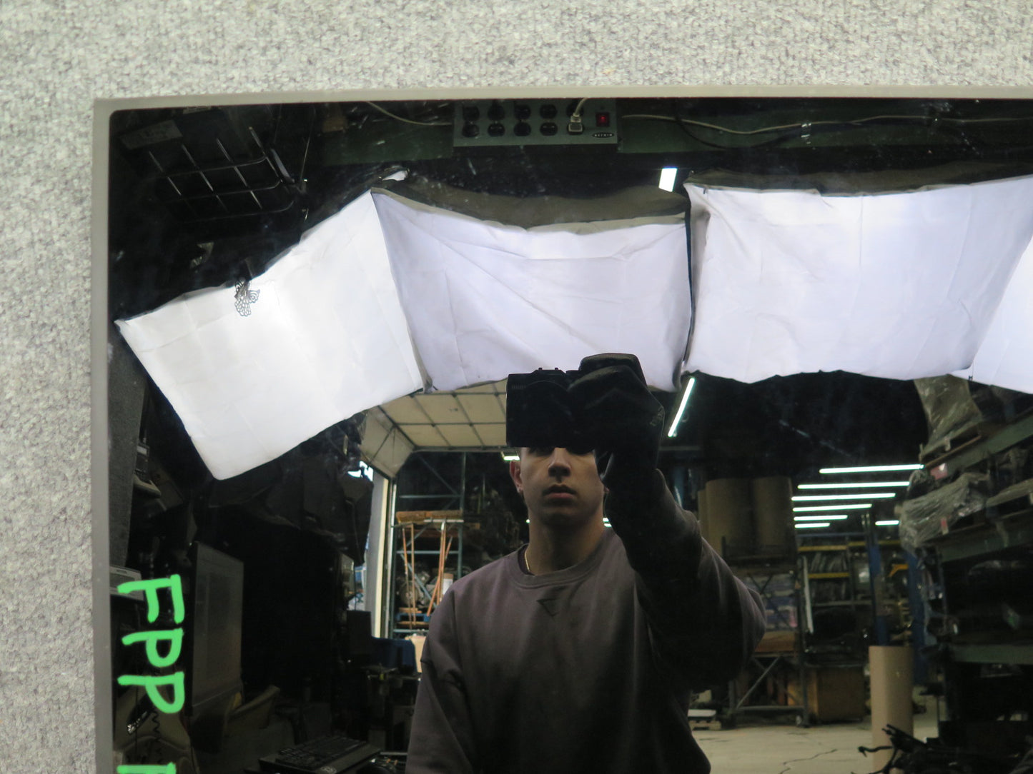 17-23 Porsche Panamera 971 SWB Rear Sunroof Glass Window 10028623