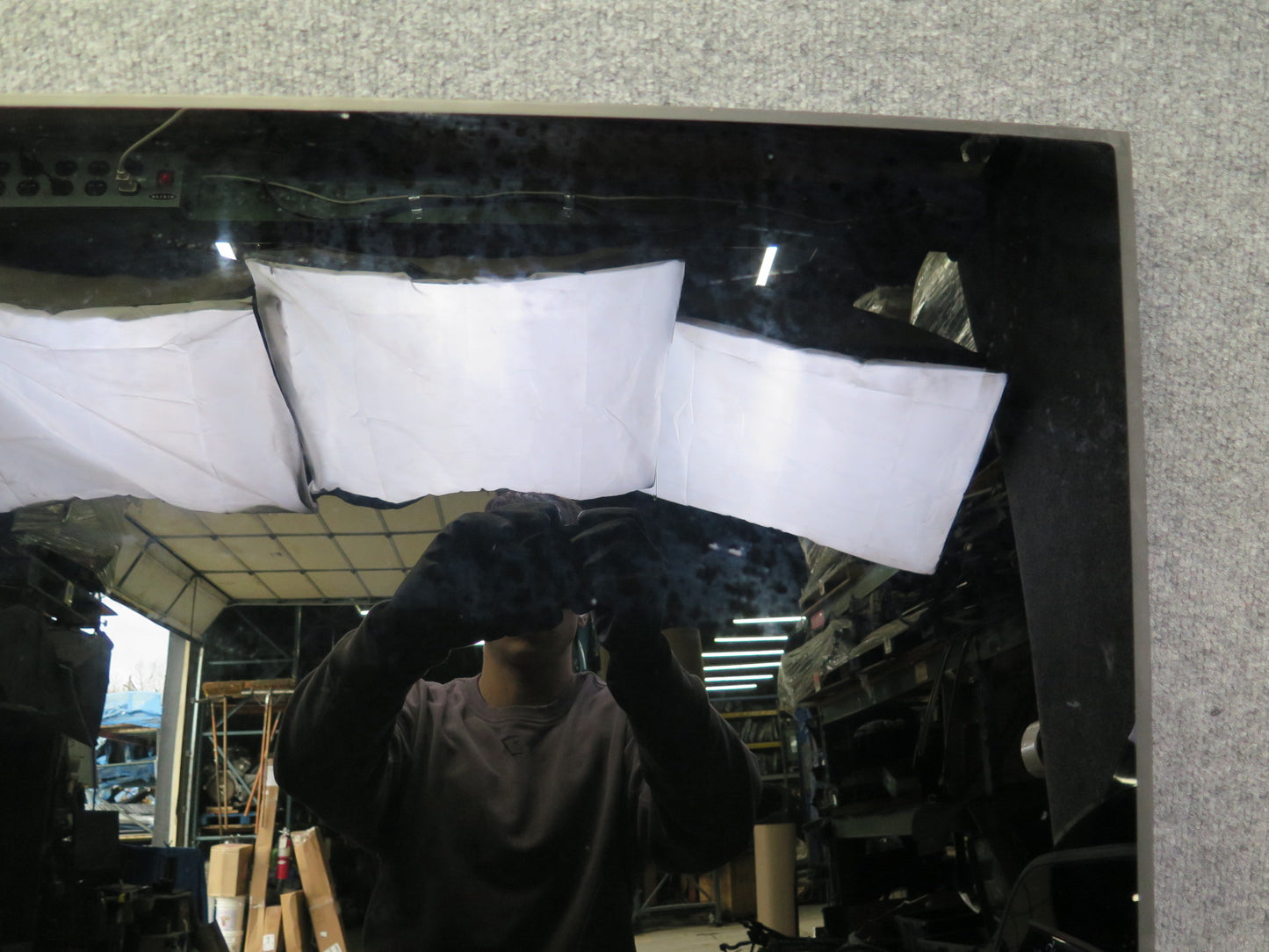 17-23 Porsche Panamera 971 SWB Rear Sunroof Glass Window 10028623