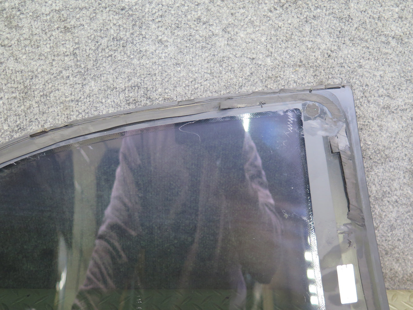 08-17 Audi 8T S5 Coupe Rear Left Driver Side Quarter Window Glass OEM