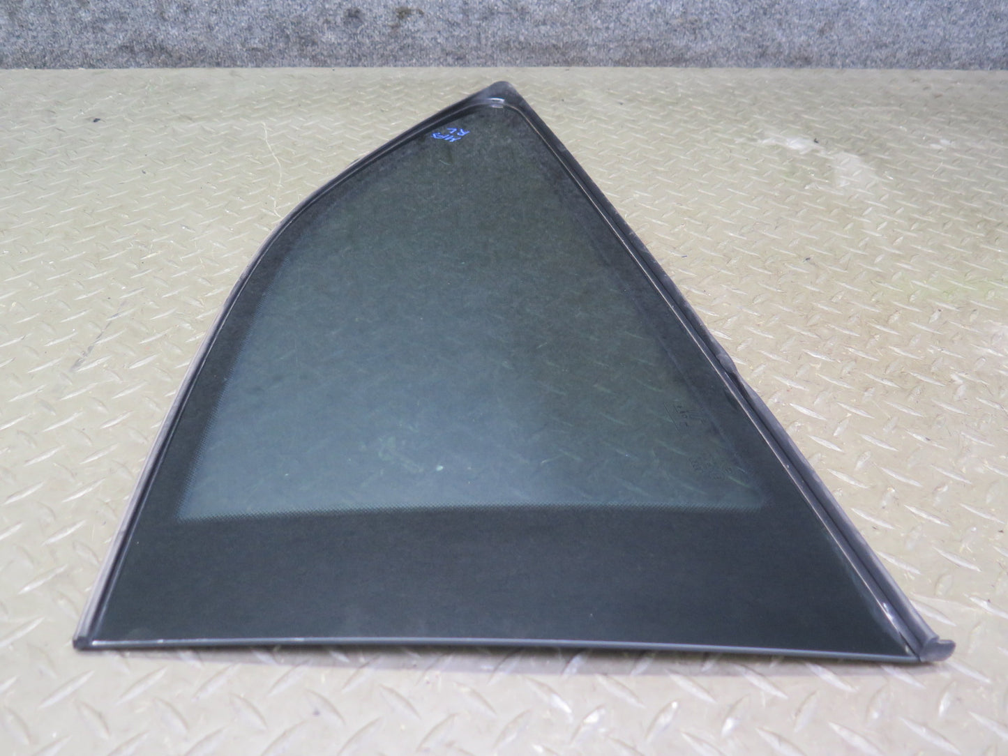 08-17 Audi 8T S5 Coupe Rear Left Driver Side Quarter Window Glass OEM