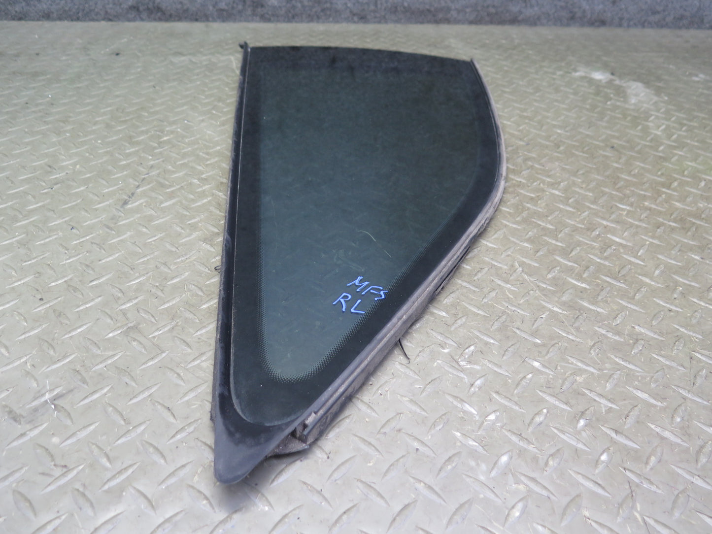 08-17 Audi 8T S5 Coupe Rear Left Driver Side Quarter Window Glass OEM