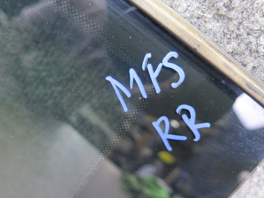 08-17 Audi 8T S5 Coupe Rear Right Passenger Side Quarter Window Glass OEM