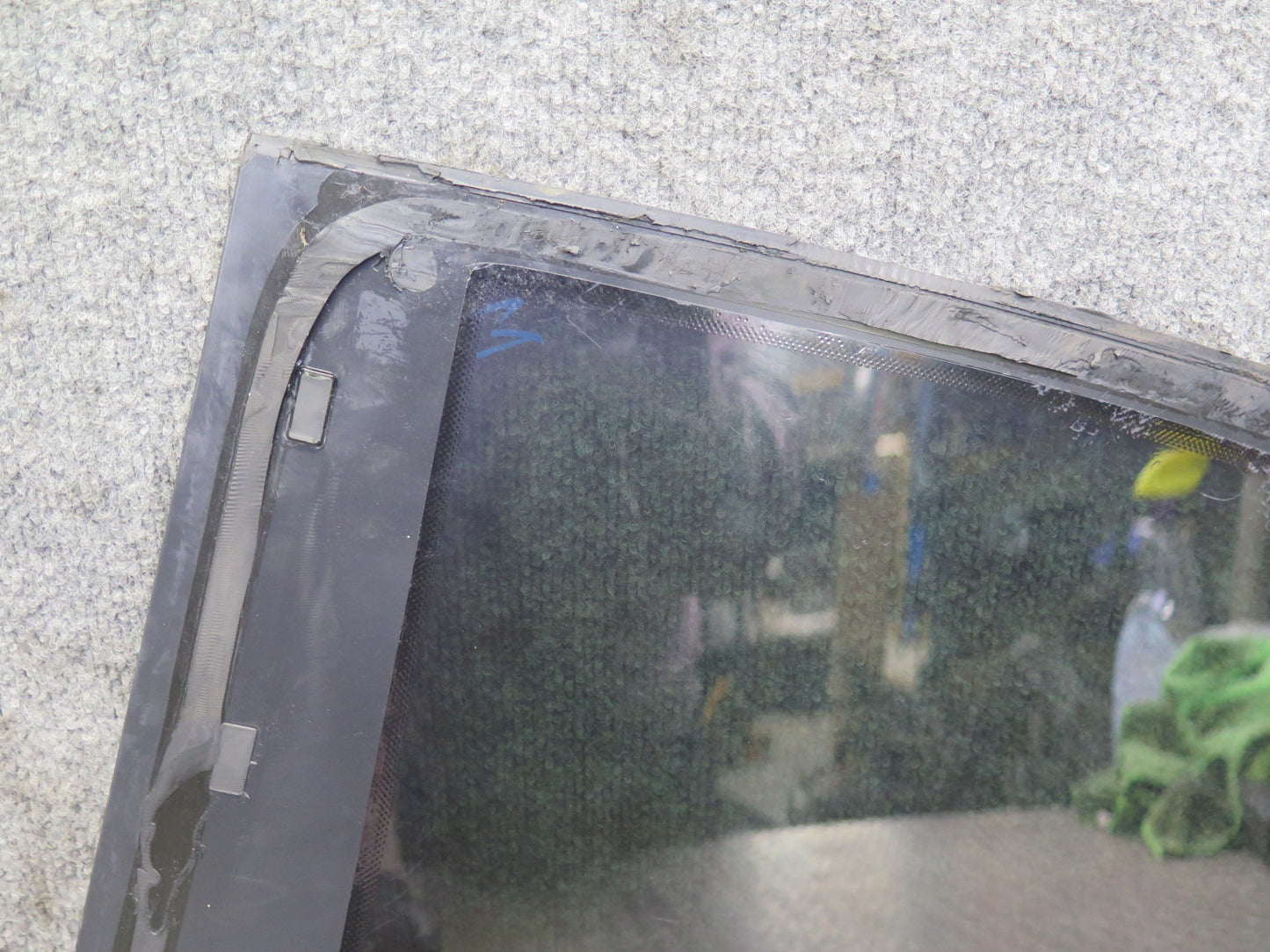 08-17 Audi 8T S5 Coupe Rear Right Passenger Side Quarter Window Glass OEM