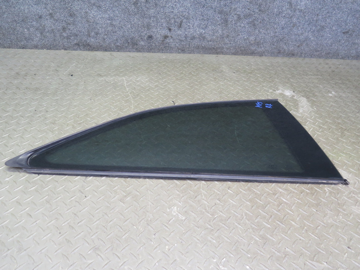 08-17 Audi 8T S5 Coupe Rear Right Passenger Side Quarter Window Glass OEM