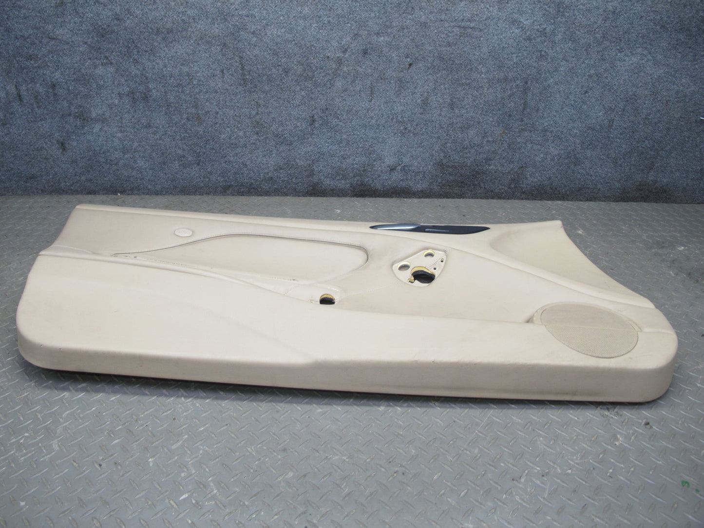 01-06 BMW E46 330ci Coupe Convert Front Door Trim Cover Panel Set Beige 77K OEM