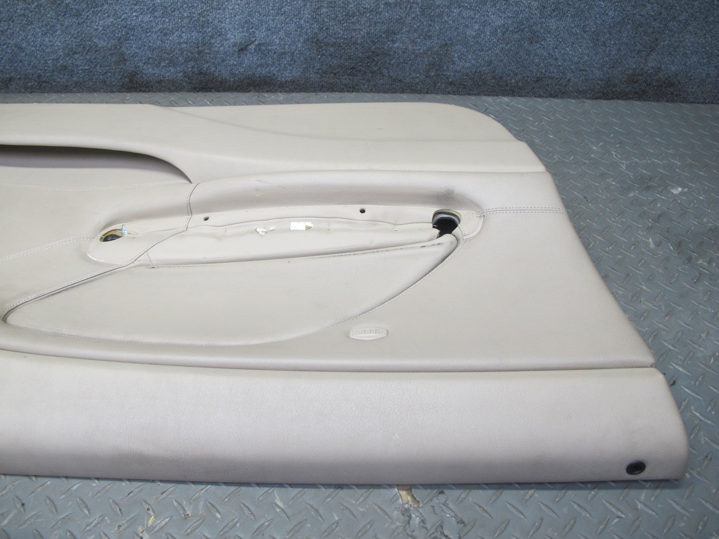 01-06 BMW E46 330ci Coupe Convert Front Door Trim Cover Panel Set Beige 77K OEM