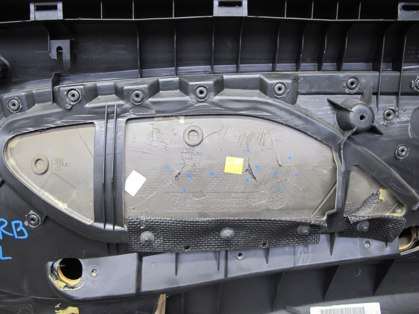 01-06 BMW E46 330ci Coupe Convert Front Door Trim Cover Panel Set Beige 77K OEM