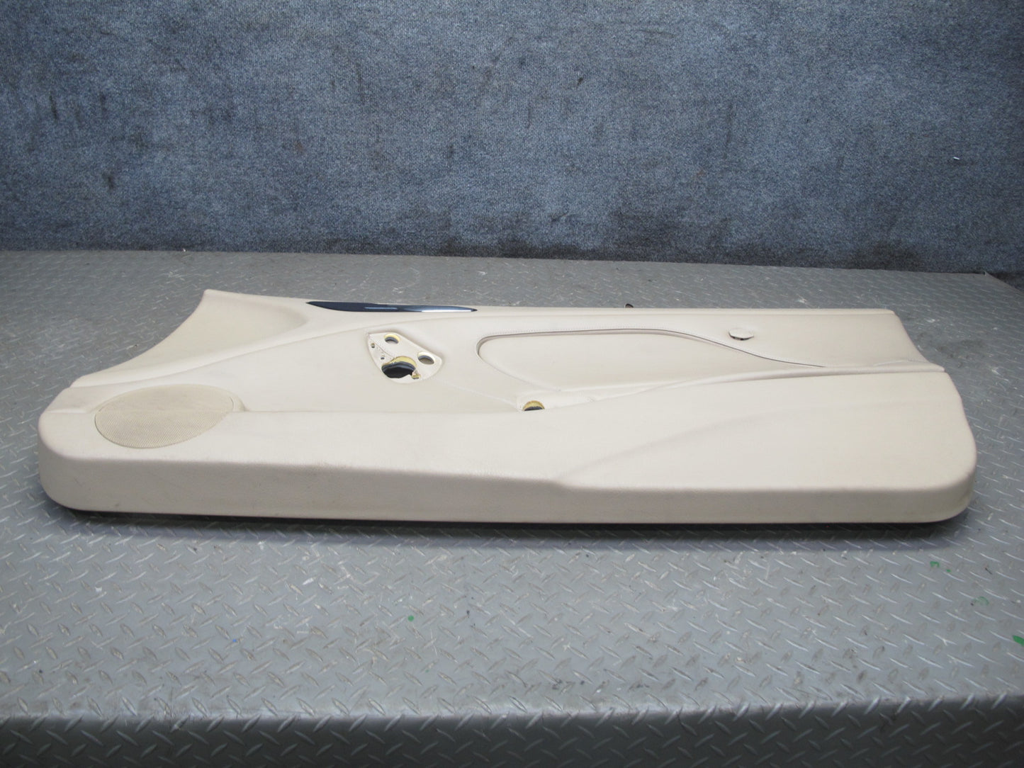 01-06 BMW E46 330ci Coupe Convert Front Door Trim Cover Panel Set Beige 77K OEM