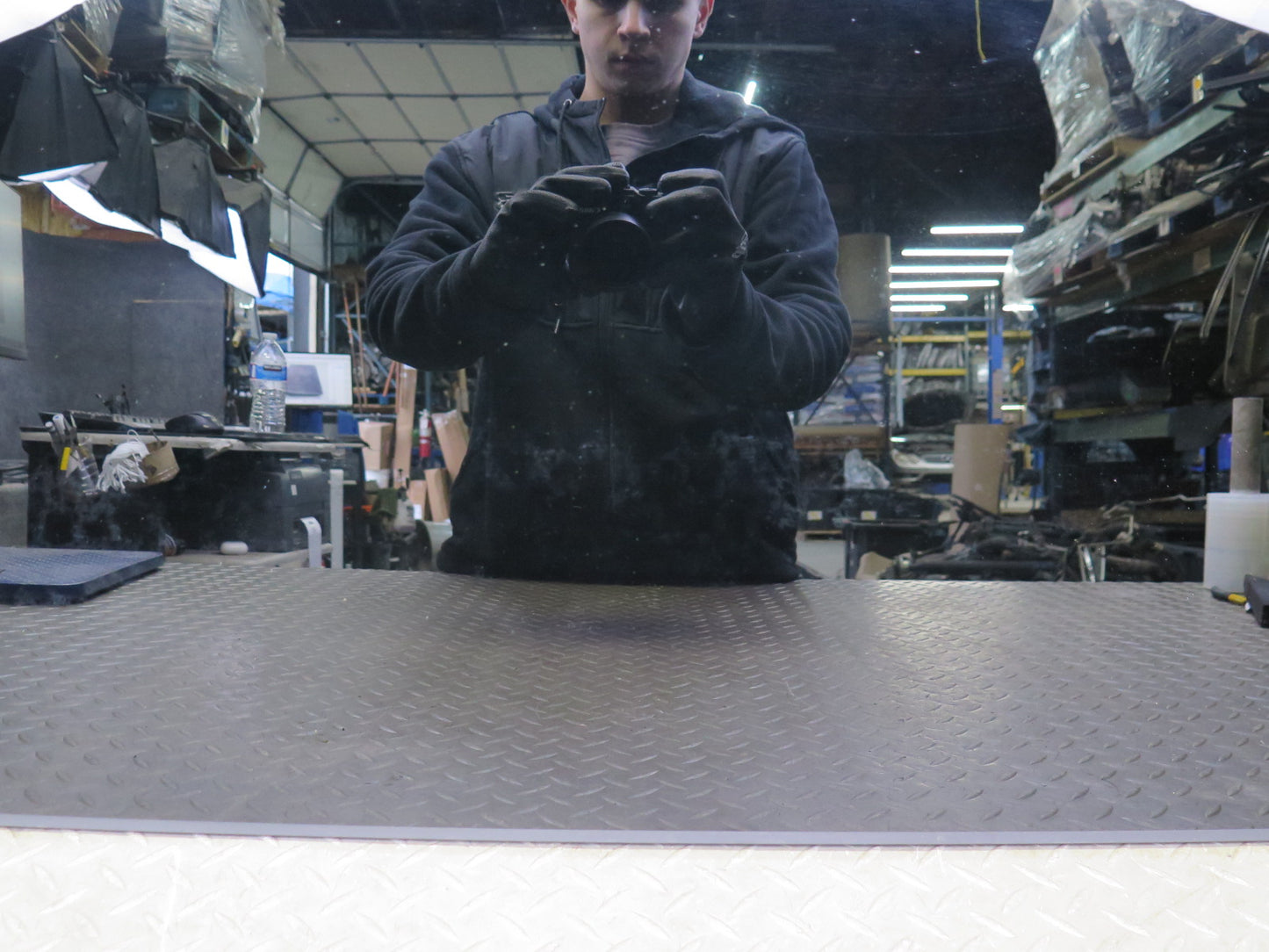 17-23 Porsche Panamera 971 Front Center Sunroof Glass Window 10028496