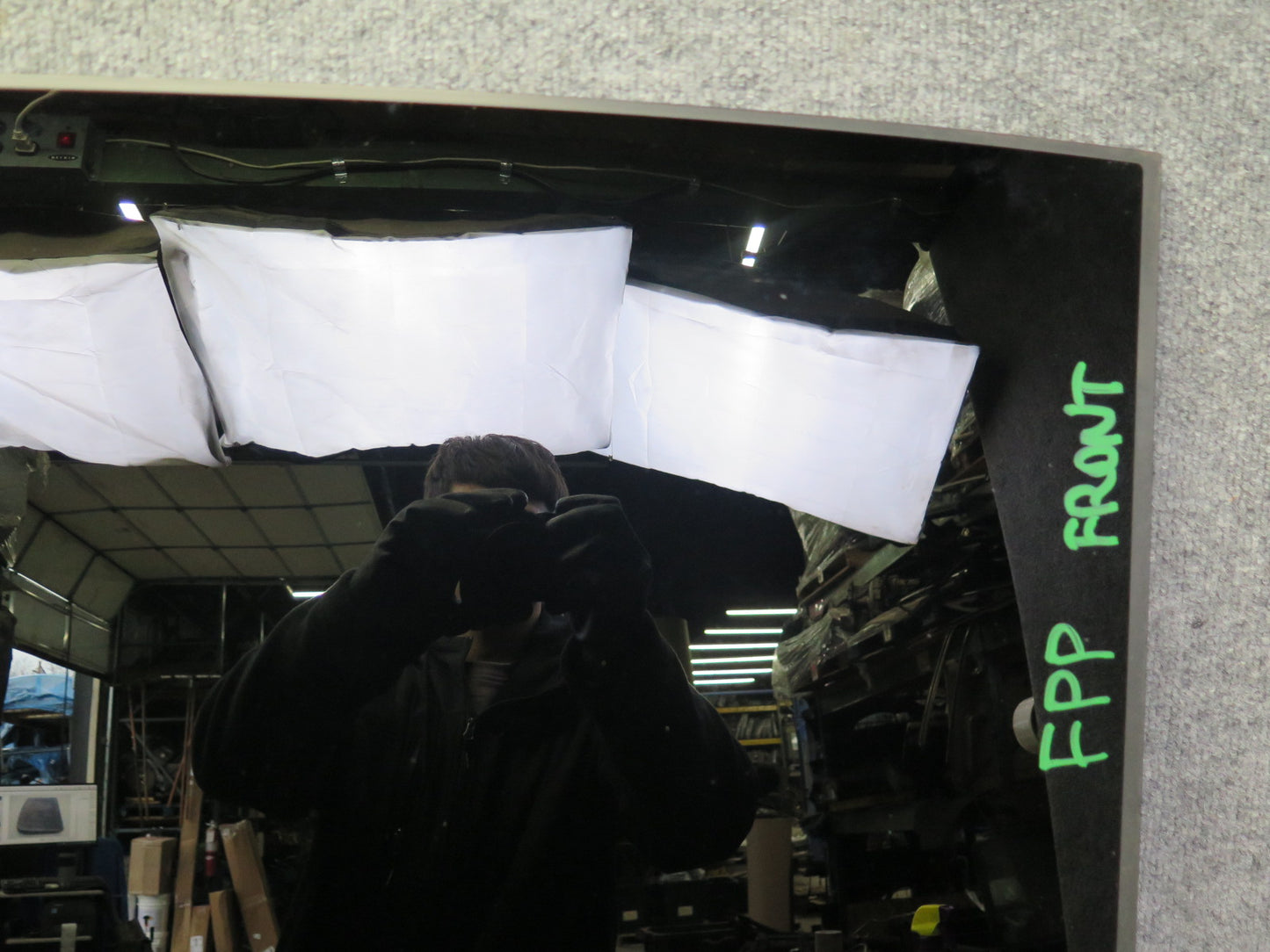 17-23 Porsche Panamera 971 Front Center Sunroof Glass Window 10028496