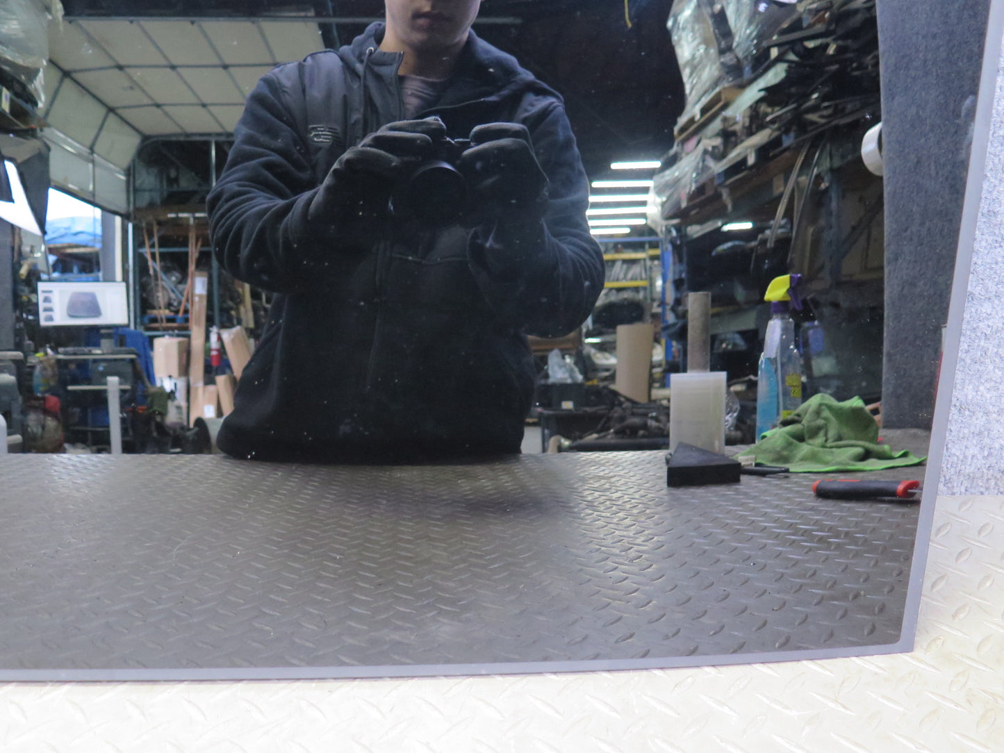 17-23 Porsche Panamera 971 Front Center Sunroof Glass Window 10028496