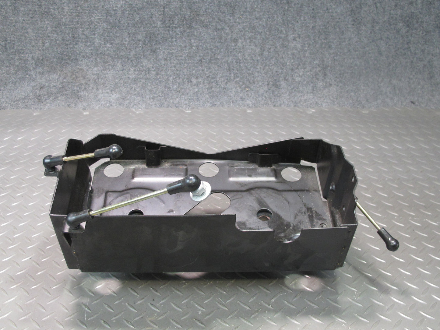 01-06 BMW E46 330ci Convertible Battery Tray Vibration Absorber Bracket Assy OEM