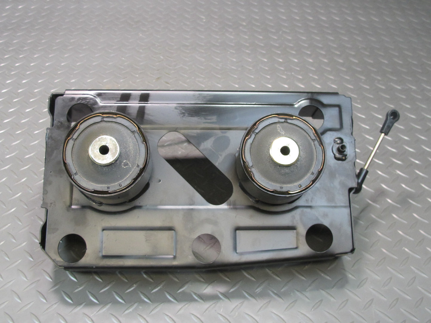 01-06 BMW E46 330ci Convertible Battery Tray Vibration Absorber Bracket Assy OEM