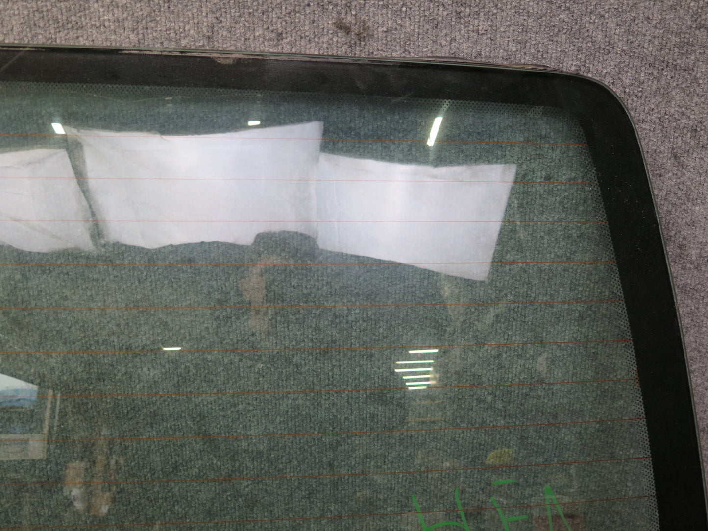 97-00 VW Eurovan T4 Rear Tailgate Liftgate Heated Windshield Glass Window OEM