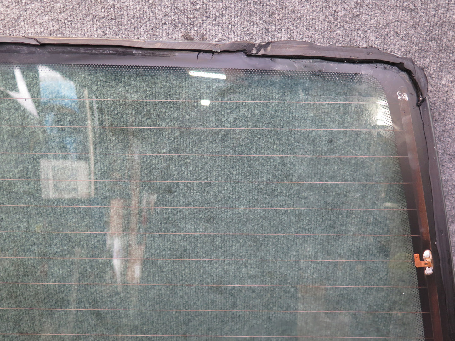 97-00 VW Eurovan T4 Rear Tailgate Liftgate Heated Windshield Glass Window OEM