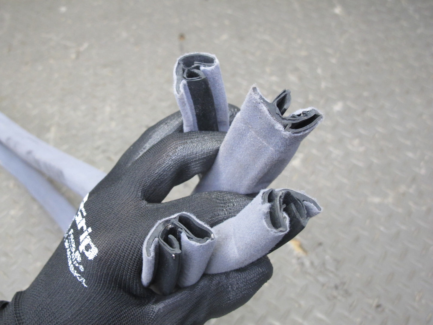 95-00 Lexus UCF20L LS400 Set of 4 Front & Rear Door Weatherstrip Seal Gray OEM