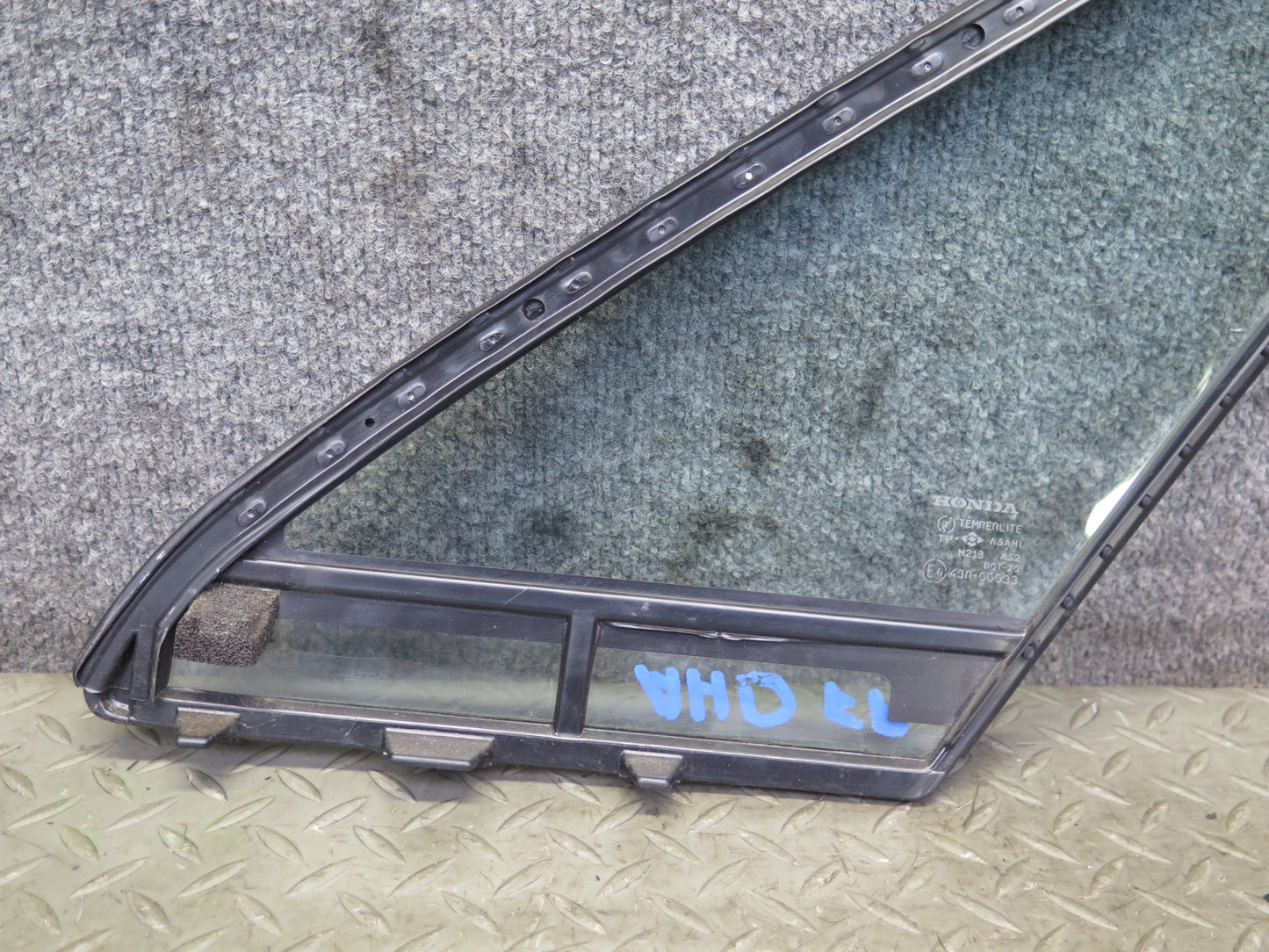 93-97 Honda DEL SOL EH6 Right Door Corner Triangle Glass Window OEM