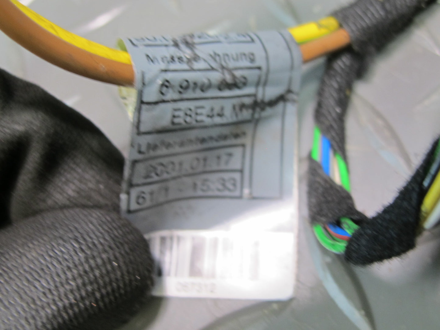 01-06 BMW E46 330ci A/C Heater Flap Door Actuator Motor Wiring Set OEM