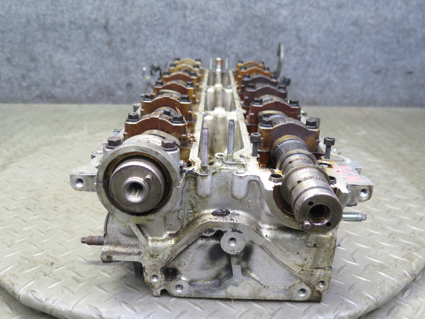 98-99 Lexus GS300 SC300 3.0L 2JZGE Engine Cylinder Head w Camshafts OEM