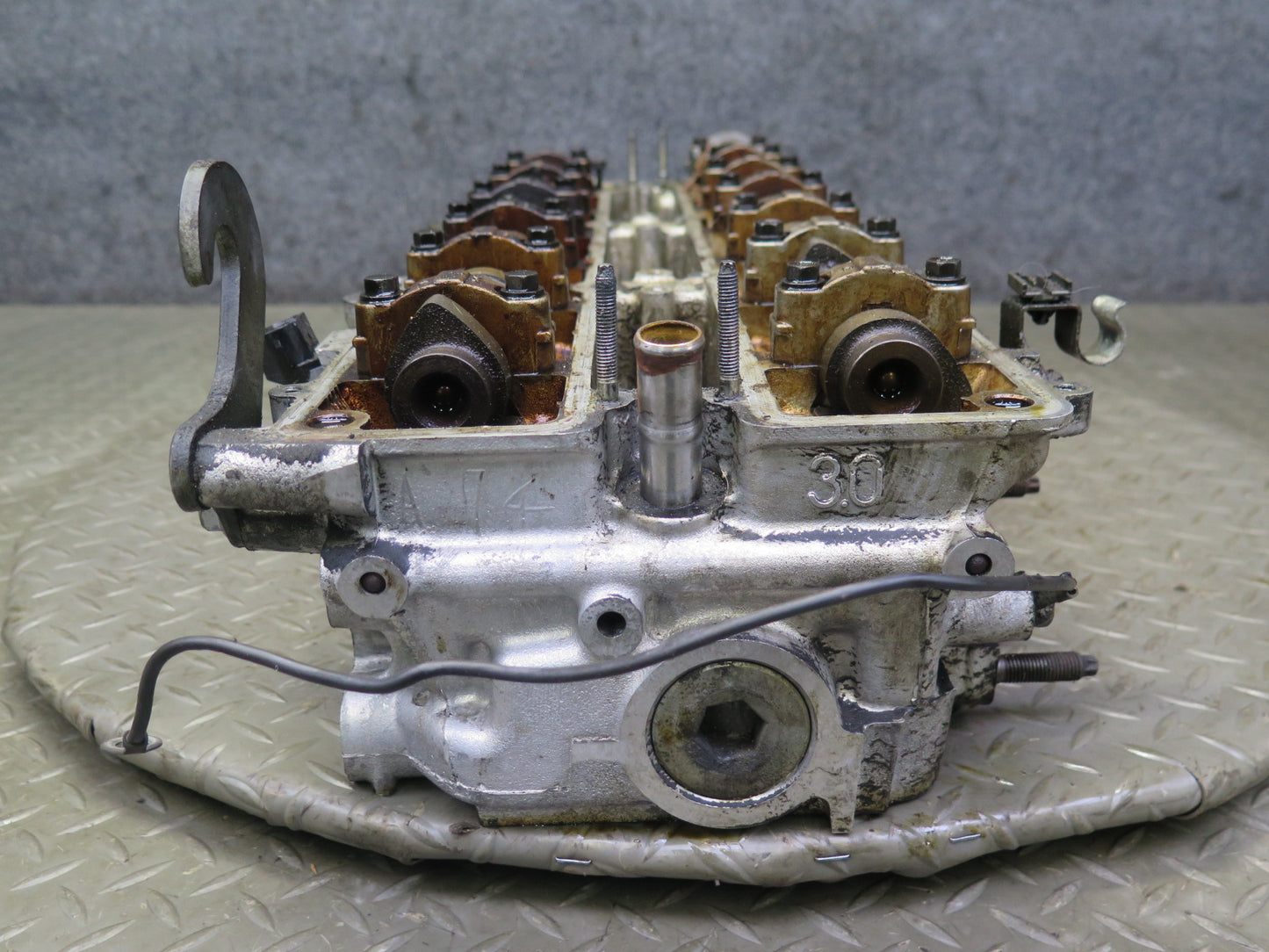 98-99 Lexus GS300 SC300 3.0L 2JZGE Engine Cylinder Head w Camshafts OEM