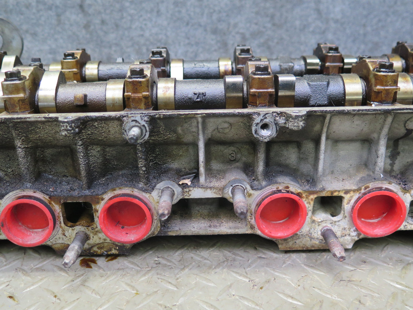 98-99 Lexus GS300 SC300 3.0L 2JZGE Engine Cylinder Head w Camshafts OEM