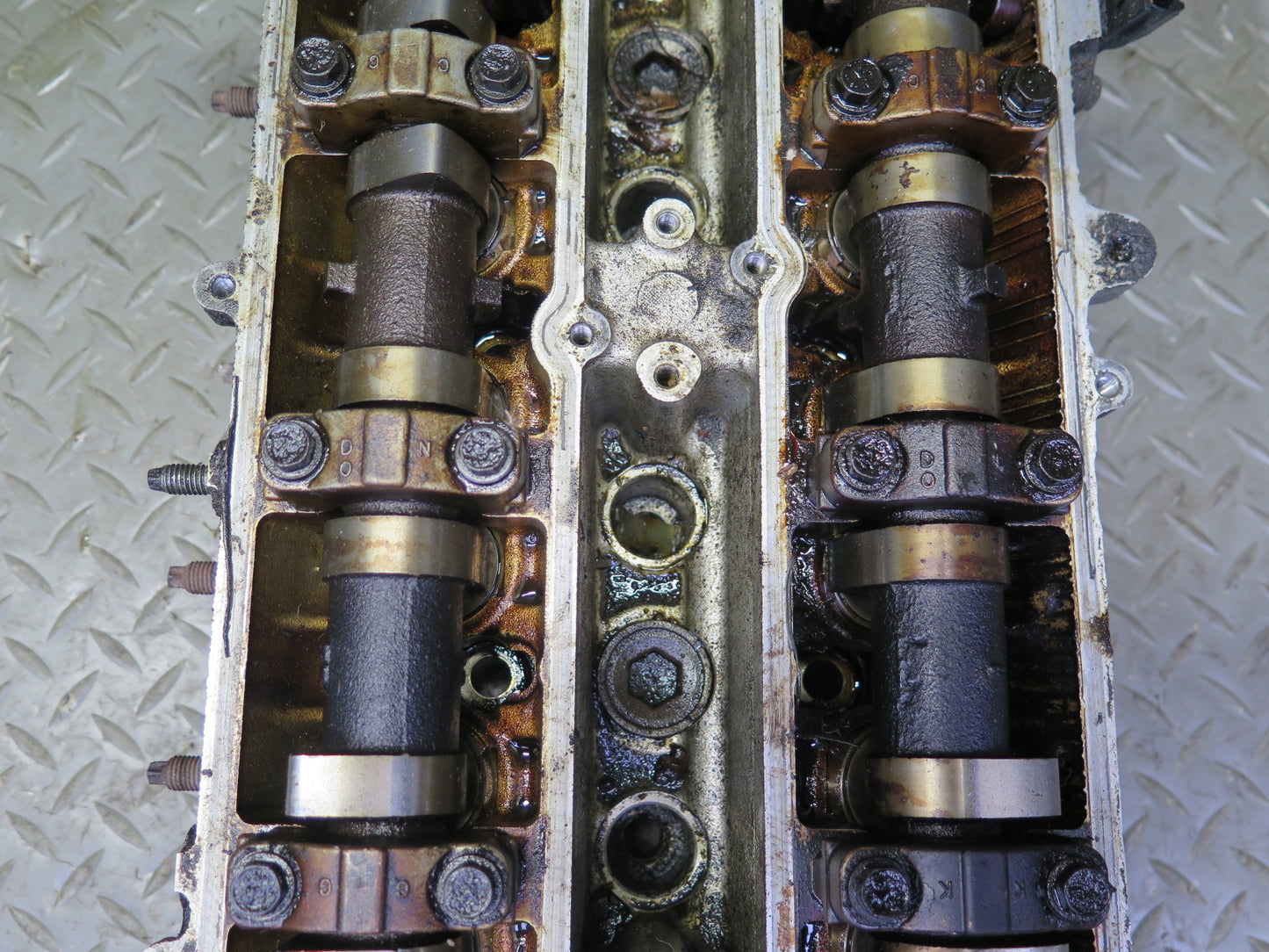 98-99 Lexus GS300 SC300 3.0L 2JZGE Engine Cylinder Head w Camshafts OEM