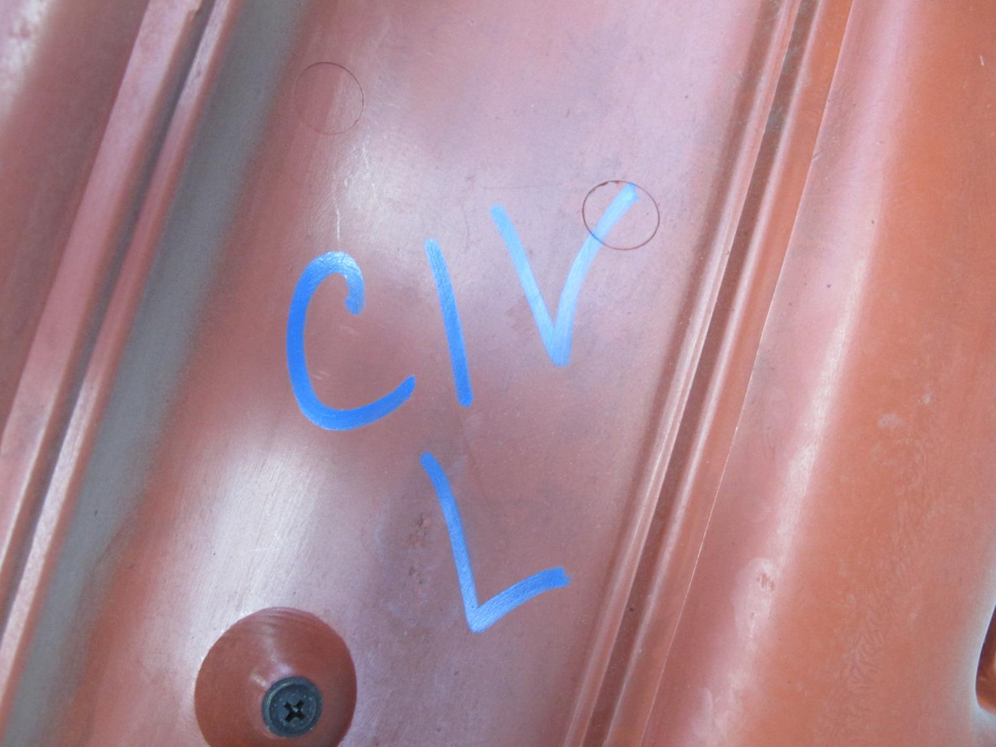 99-01 Isuzu Vehicross Set of 2 Left & Right Interior Door Panel Black RED OEM