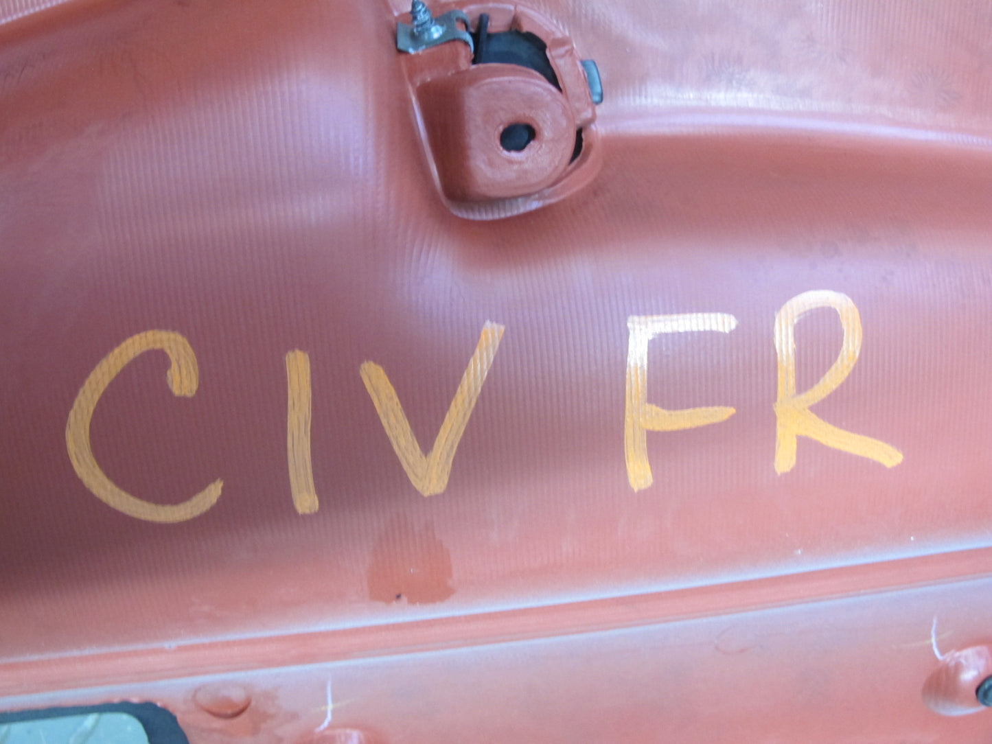 99-01 Isuzu Vehicross Set of 2 Left & Right Interior Door Panel Black RED OEM