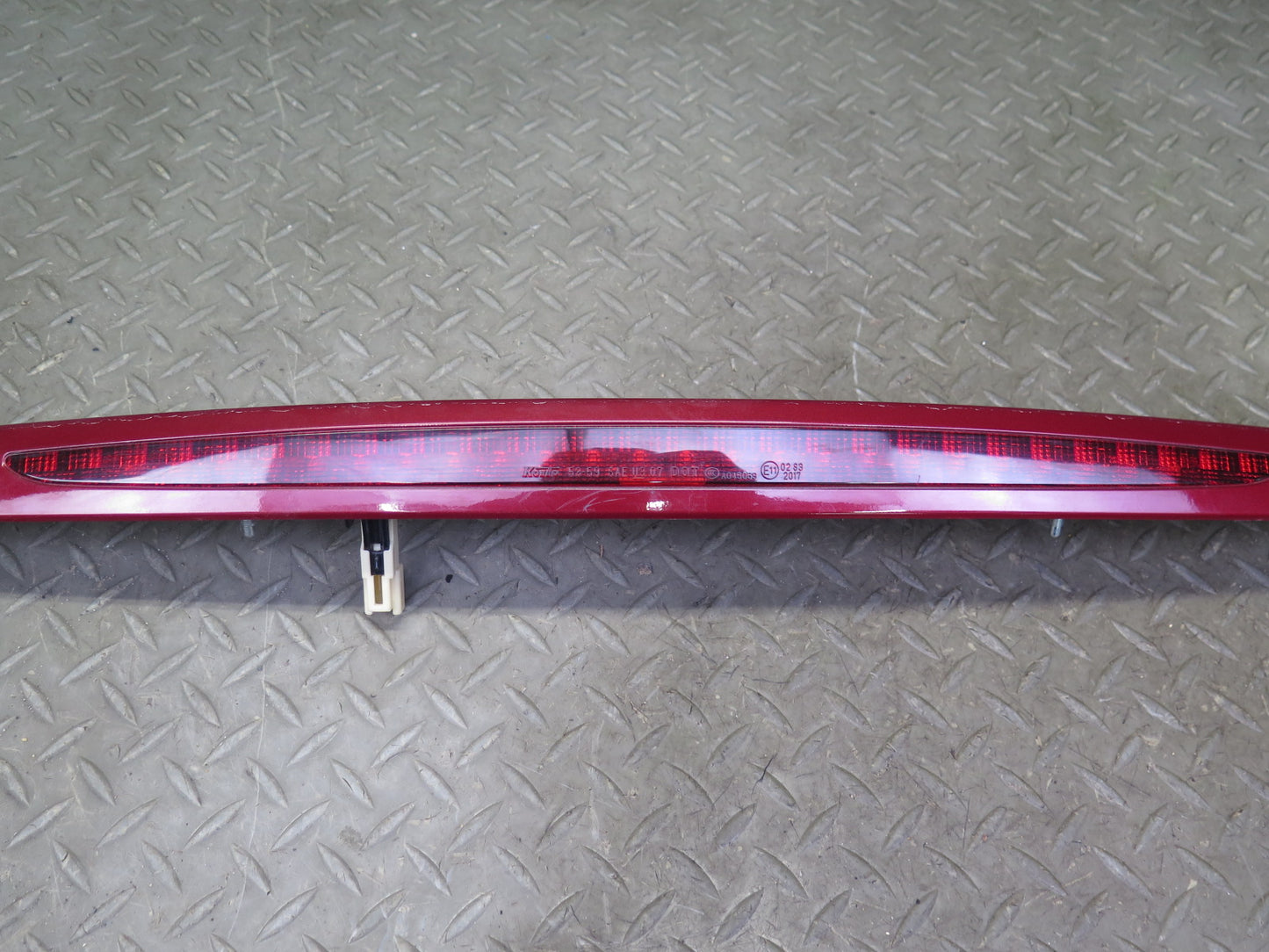 10-13 Lexus IS350 IS250 Convertible Rear Trunk Spoiler w Third Brake Light OEM
