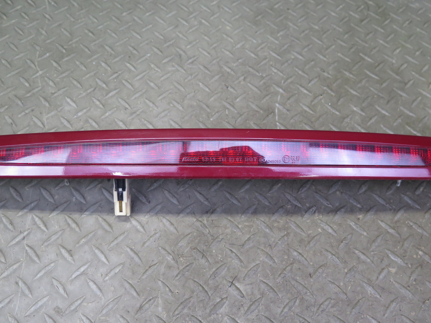 10-13 Lexus IS350 IS250 Convertible Rear Trunk Spoiler w Third Brake Light OEM