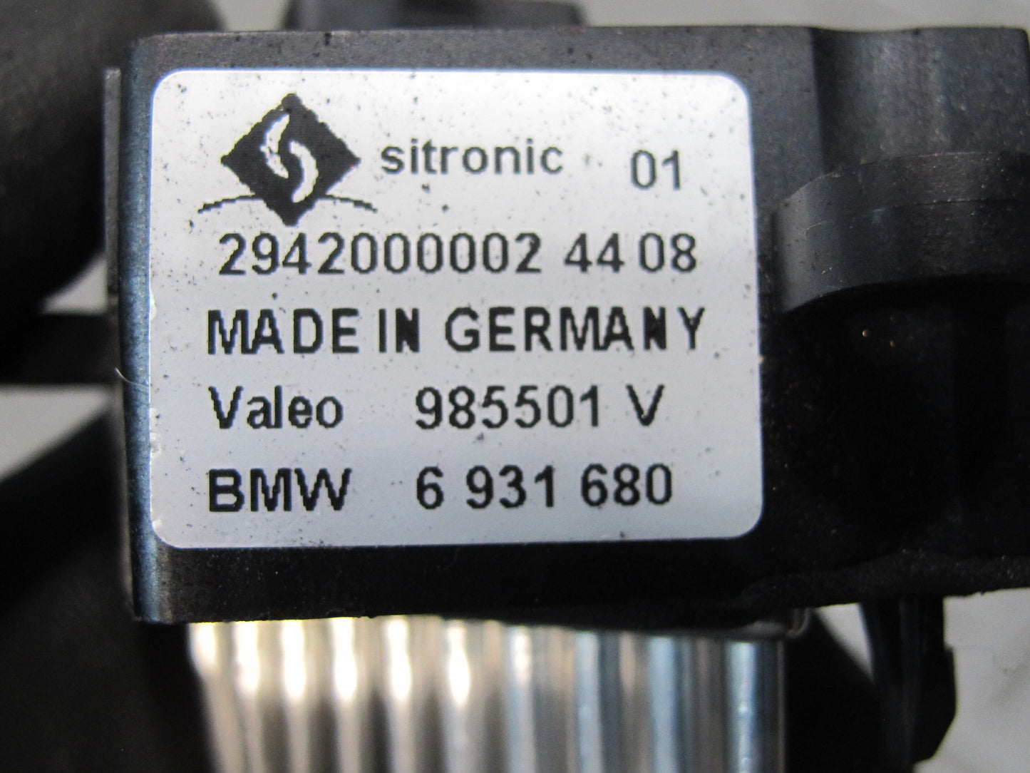 01-06 BMW E46 330ci A/C Heater Blower Motor Fan w Resistor OEM