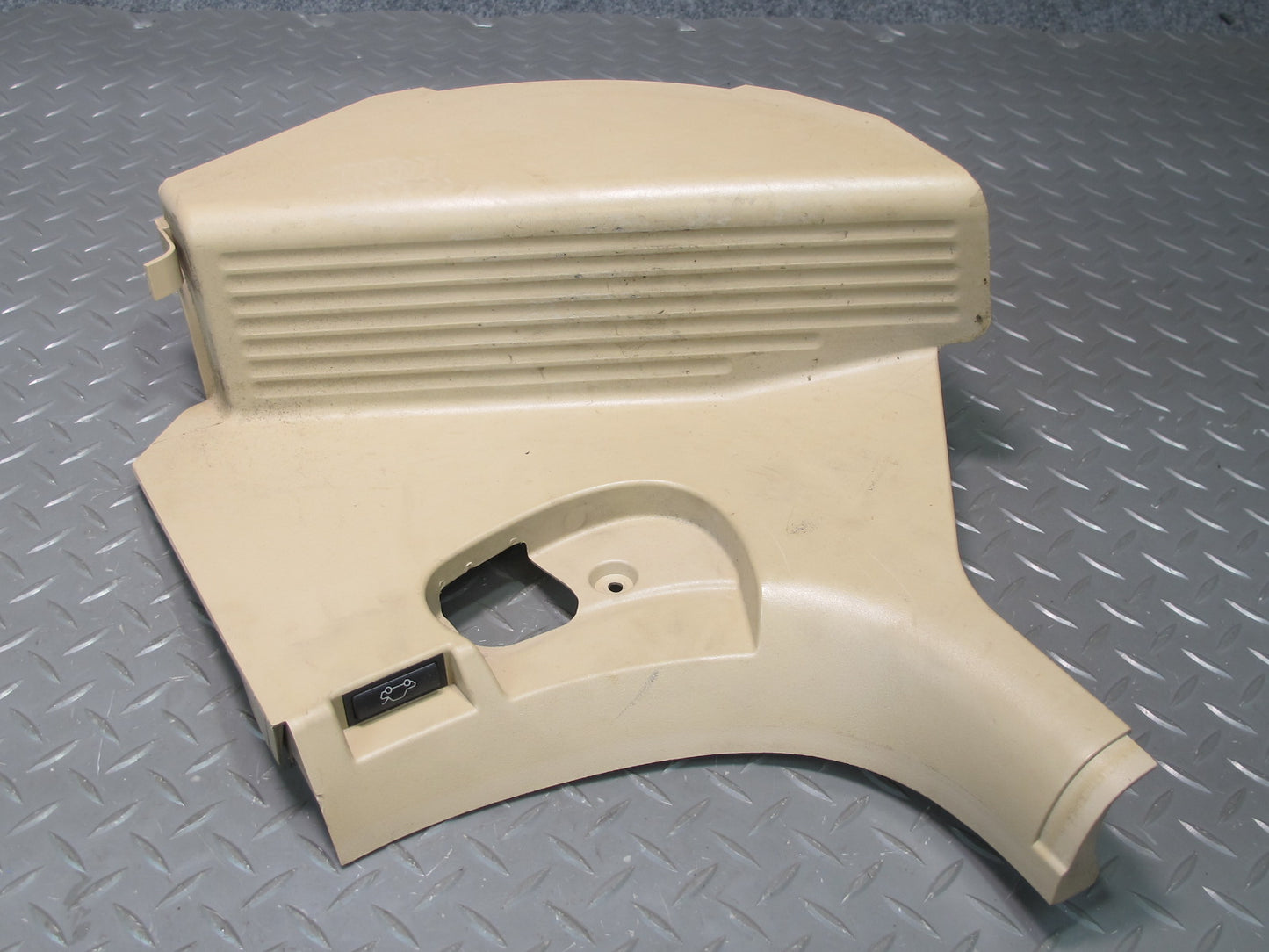 01-06 BMW E46 330ci Coupe Conv Left Footrest Right Kick Trim Panel Set Beige OEM