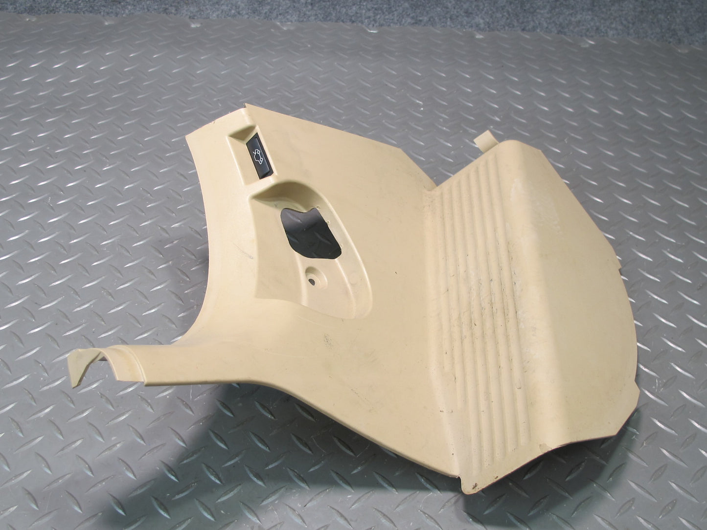 01-06 BMW E46 330ci Coupe Conv Left Footrest Right Kick Trim Panel Set Beige OEM