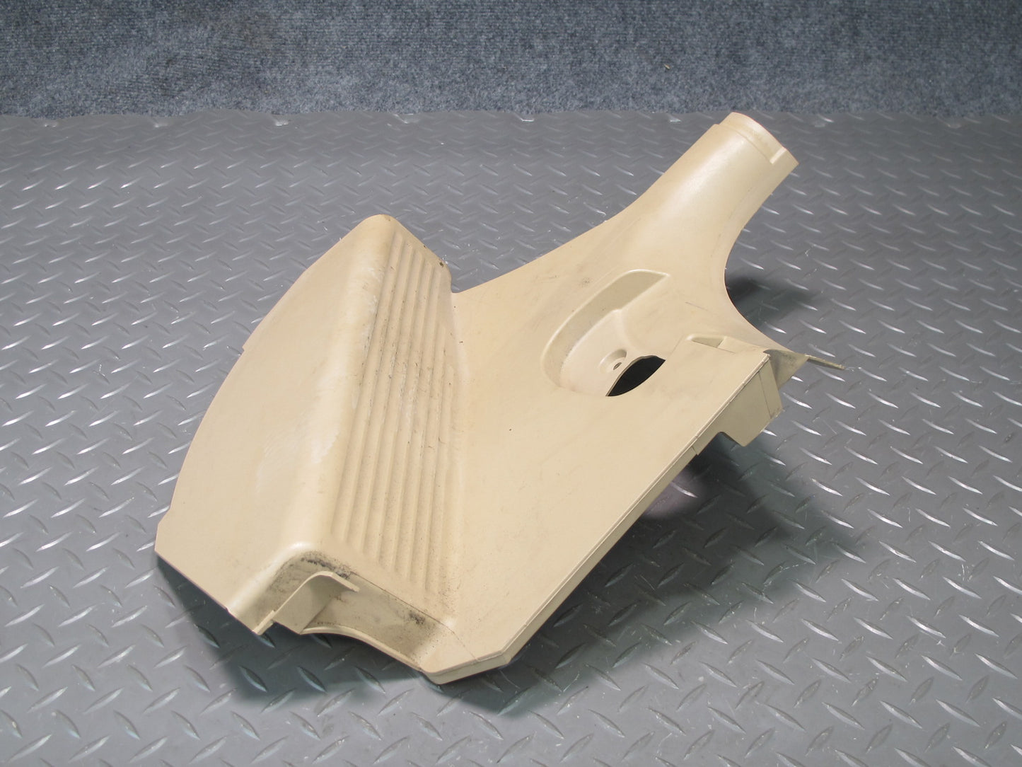 01-06 BMW E46 330ci Coupe Conv Left Footrest Right Kick Trim Panel Set Beige OEM