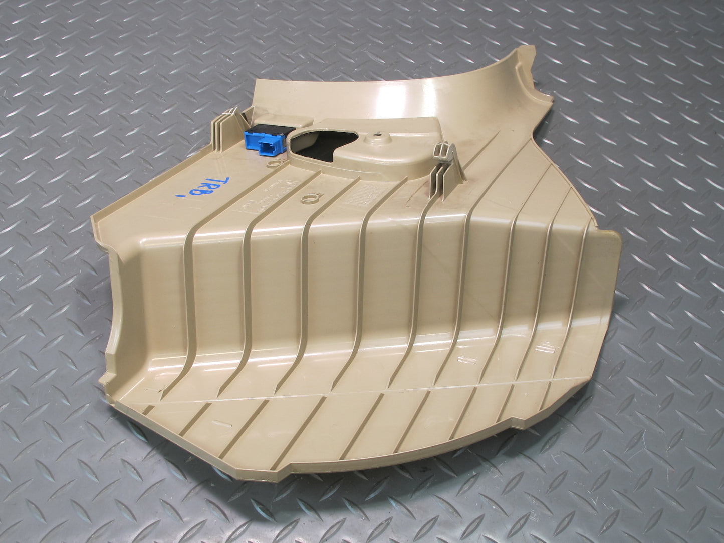 01-06 BMW E46 330ci Coupe Conv Left Footrest Right Kick Trim Panel Set Beige OEM