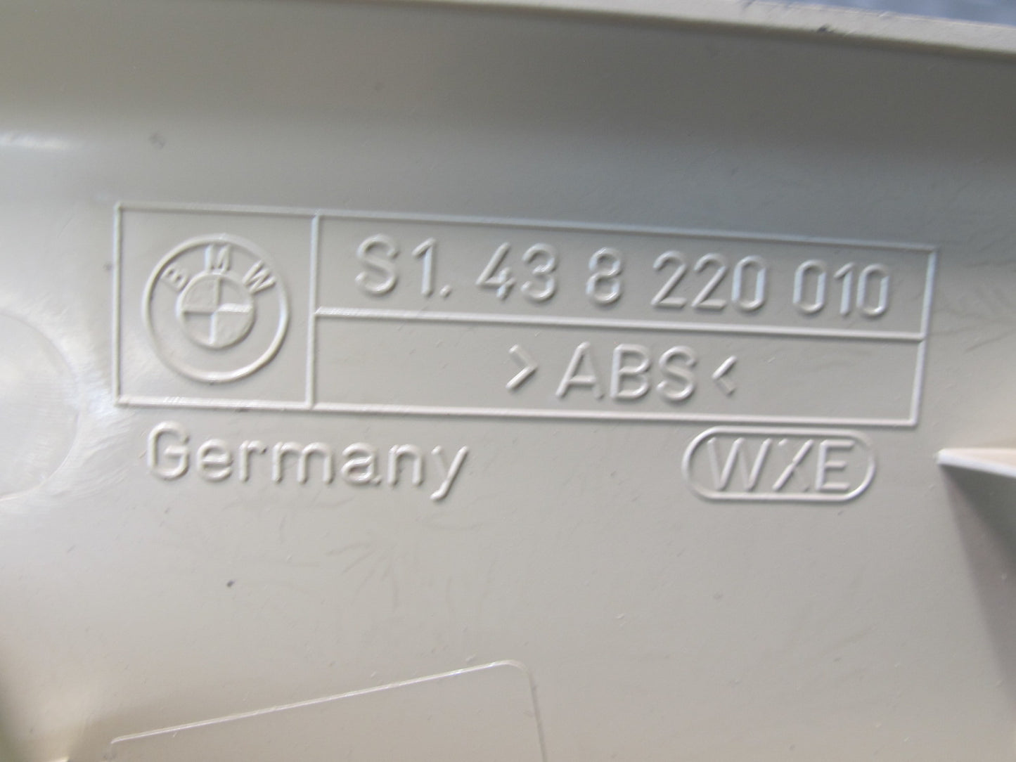 01-06 BMW E46 330ci Coupe Conv Left Footrest Right Kick Trim Panel Set Beige OEM