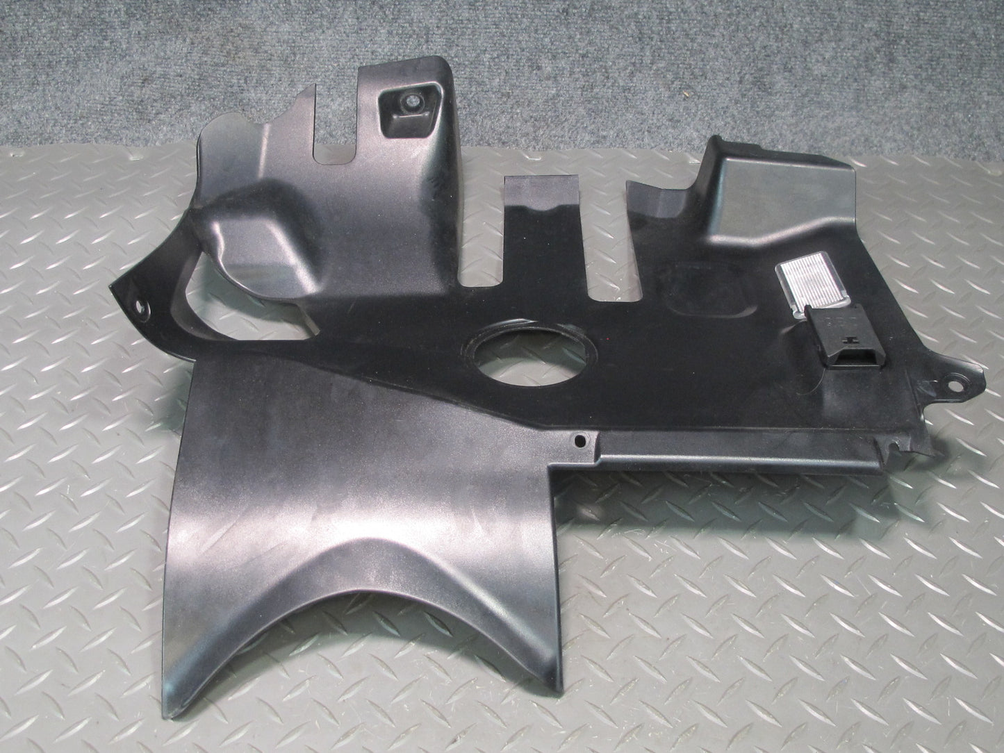 01-06 BMW E46 330ci M/T Set of 2 Left & Right Lower Kick Trim Cover Panel OEM