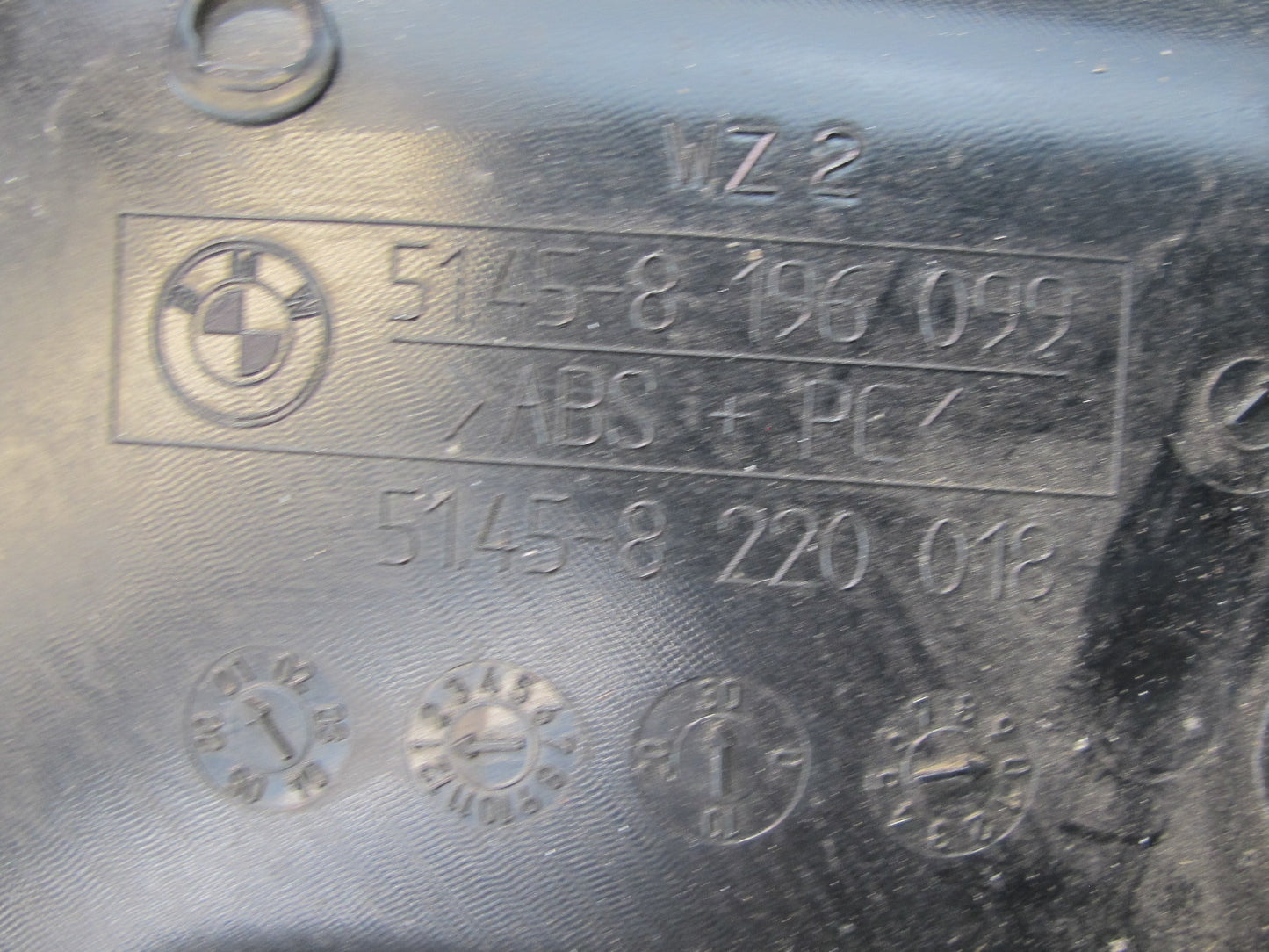 01-06 BMW E46 330ci M/T Set of 2 Left & Right Lower Kick Trim Cover Panel OEM