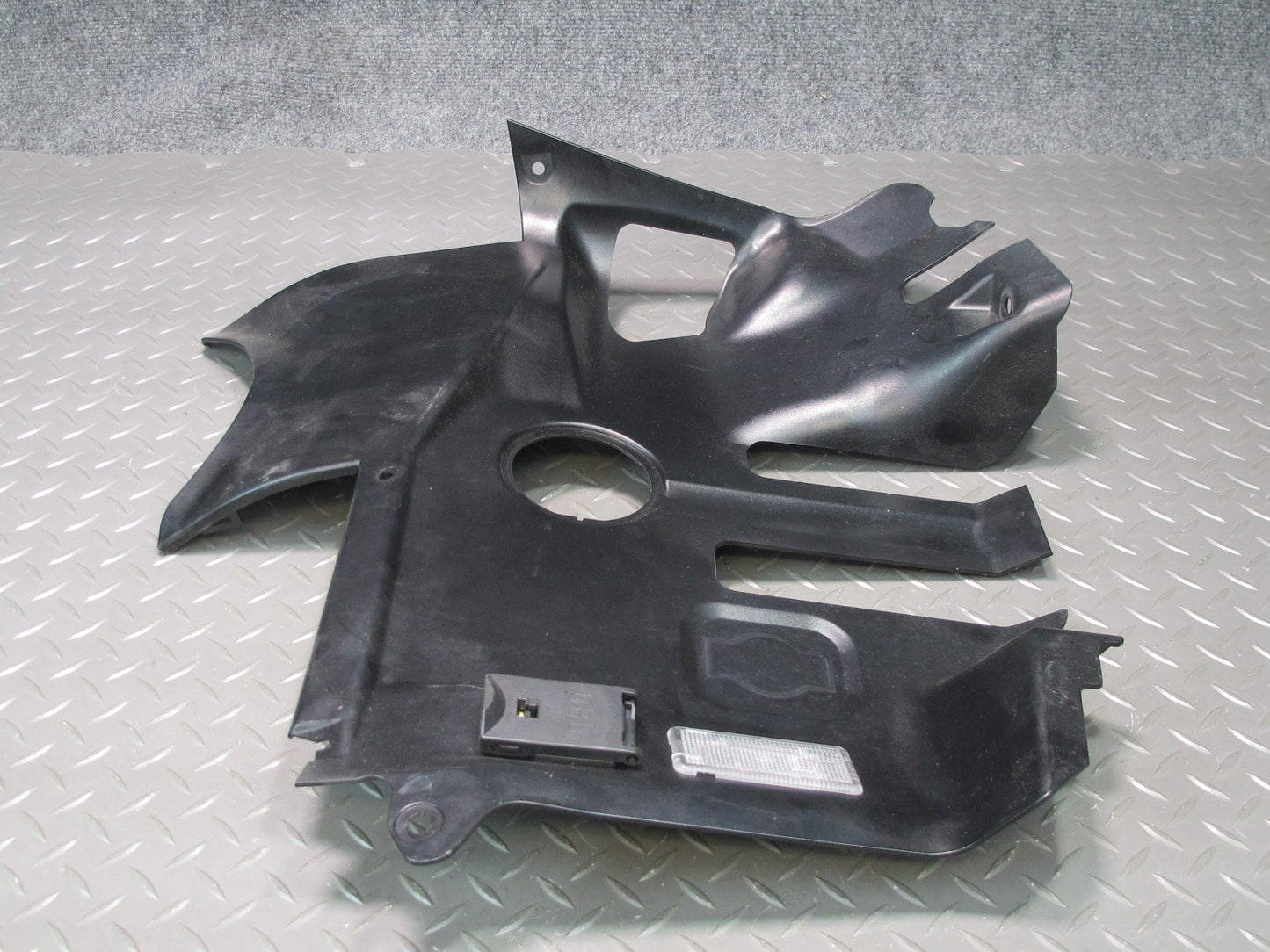 01-06 BMW E46 330ci M/T Set of 2 Left & Right Lower Kick Trim Cover Panel OEM