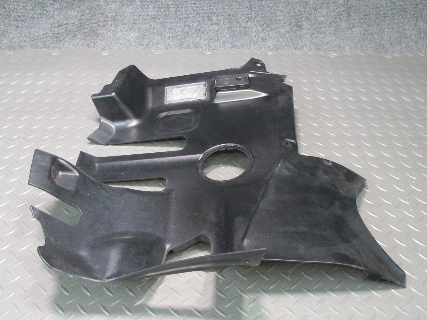 01-06 BMW E46 330ci M/T Set of 2 Left & Right Lower Kick Trim Cover Panel OEM