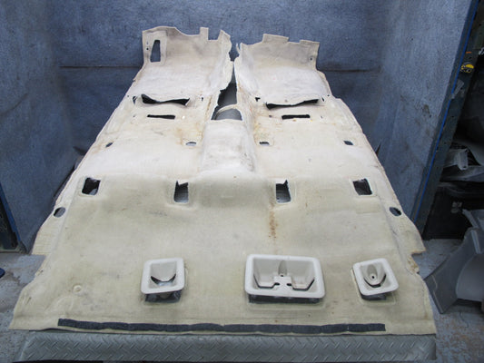 2003-2009 Lexus UZJ120L GX470 Interior Floor Liner MAT Carpet Cover Ivory