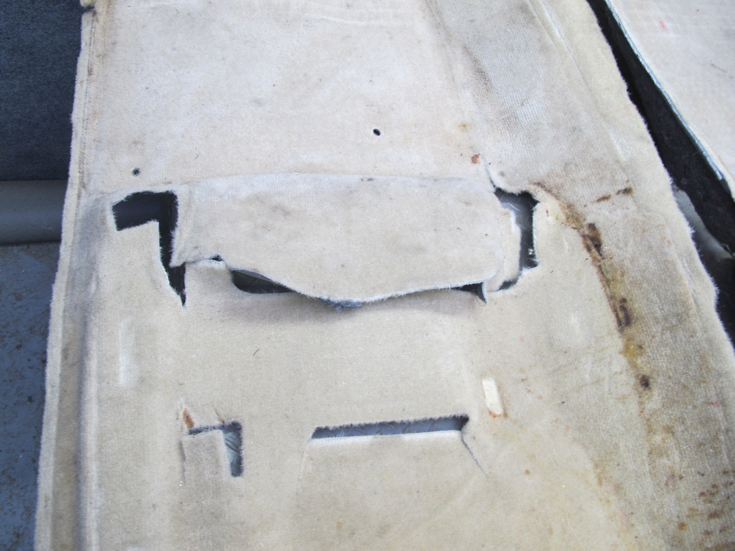 2003-2009 Lexus UZJ120L GX470 Interior Floor Liner MAT Carpet Cover Ivory