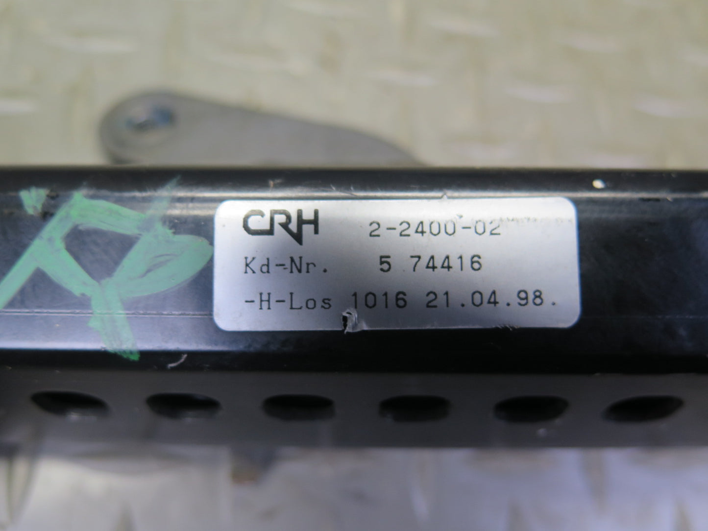 1997-2004 Porsche Boxster 986 Front Right Seat Lower Frame Track Rail