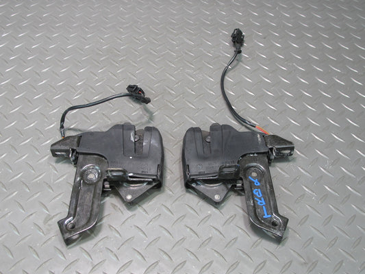 01-06 BMW E46 330ci Convertible Set of 2 Rear Folding TOP Roof Lock Latch OEM