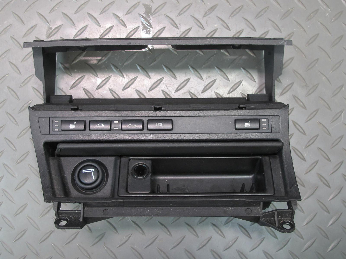 01-06 BMW E46 330CI Convert Dash Center Console Ashtray DSC TOP Roof Switch OEM